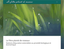 Tablet Screenshot of le-filtre-plante.com